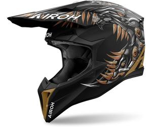 Airoh Motorrad Crosshelm Wraaap Cyborg AI40040090