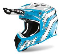 Airoh Off Road Aviator Ace Art Matt Azure Motorcycle Motorbike Off Road Helmet