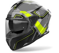 Airoh Spark 2 Dart Helmet, black-grey-yellow, size L for Men