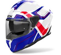 Airoh Spark 2 Dart Helmet, white/blue/red, size XXL (63)