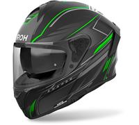 Airoh Spark 2 Shadow Helmet, black matt/grey/green, size L (59/60)