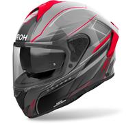 Airoh Spark 2 Shadow Helmet, black matt/grey/red, size L (59/60)