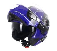 Airoh Specktre Flip Up Moto Motorcycle Motorbike Helmet Groove Gloss Blue