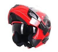 Airoh Specktre Flip Up Moto Motorcycle Motorbike Helmet Groove Gloss Red