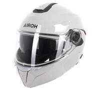 Airoh Specktre Plain Flip Up Motorcycle Crash Helmet Modular Pinlock Black White