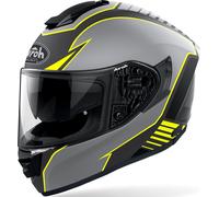 Airoh ST.501 Type, full face helmet XL Matt Light Grey/Grey/Neon-Yellow