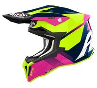 Airoh Strycker Blazer unisex Blue/Pink/Yellow, 2XL