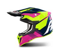 AIROH Strycker MX Helmet Blazer Blue/PinkXL Blue,Pink