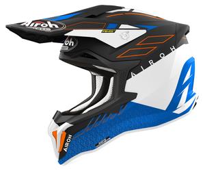 Airoh Strycker Skin unisex Black/White/Blue, XS