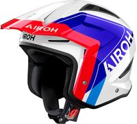 Airoh TRR II Hunt, open face helmet XXL White/Blue/Red