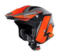 Airoh Trr S Pure Gloss Mens Trials Helmet - Orange Small