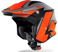Airoh Trr S Pure Gloss Mens Trials Helmet - Orange Small