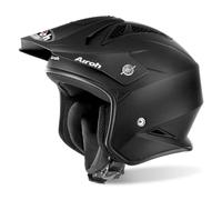 Airoh TRR S Trials Helmet Matt Black Open Face Motorcycle