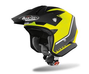 Airoh TRRS Keen Yellow Matt Trials Helmet Adult Open Face Urban