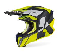 Airoh Twist 2.0 Lift Motocross Helmet, black-yellow, size XL