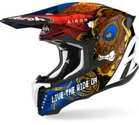 Airoh Twist 2.0 Tiki Motocross Helmet, multicolored, size XS for Men