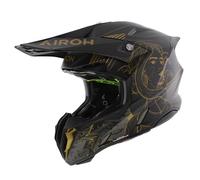 Airoh Twist 3.0 MX Helmet Titanium matt black gold