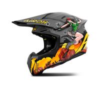 Airoh Twist 3 Adventure Motocross Helmet unisex Matt/Grey/Orange, S