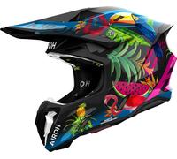 Airoh Twist 3 Amazonia, motocross helmet XL Black/Green/Pink/Blue