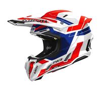 Airoh Twist 3 Dynasty Motocross Helmet, white/blue/red, size L (59/60)