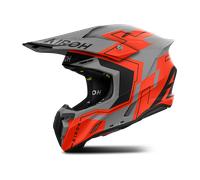 Airoh Twist 3 Dizzy Motocross Helmet, grey-orange, size 2XL for Men