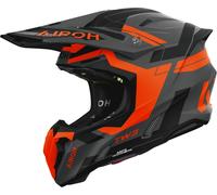 Airoh Twist 3 Dynasty Motocross Helmet, grey matt/orange, size XS (53/54)