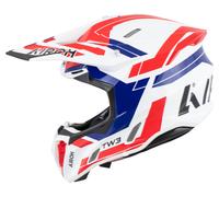 Airoh Twist 3 Dynasty Motocross Helmet unisex White/Blue/Red, XS