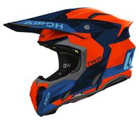Airoh Twist 3 Fancy Motocross Helmet unisex Blue/Orange, S