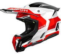 Airoh Twist 3 Fancy, motocross helmet XS Red/White/Black