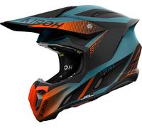 Airoh Twist 3 Shard, motocross helmet XXL Matt Black/Petrol/Orange