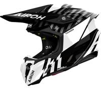 Airoh Twist 3 Thunder, motocross helmet L White/Black/Grey