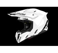 Airoh Twist 3 White Gloss Adult MX Helmet Motocross Off-Road Enduro Racing