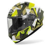 Airoh Valor Army Helmet, grey/yellow, size XS (53/54)