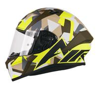 Airoh Valor Army Motorcycle Helmet Visor Motorbike Full Face Lid ACU GhostBikes