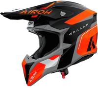 Airoh Wraaap Conquer Motocross Helmet, black matt/grey/orange, size M (57/58)