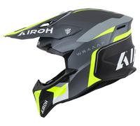 Airoh Wraaap Conquer Motocross Helmet unisex Matt/Grey/Yellow/Black, XS