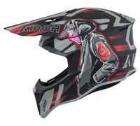 Airoh Wraaap Cyber MX Helmet Red MattXS Red Matt
