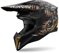 Airoh Wraaap Cyborg Motocross Helmet, colorful, size XS (53/54)