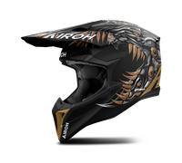 Airoh Wraaap Cyborg MX Helmet Matt BlackS Matt Black