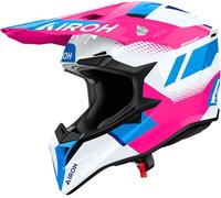 Airoh Wraaap Vision MX Helmet (2026) Pink GlossyS Pink Glossy