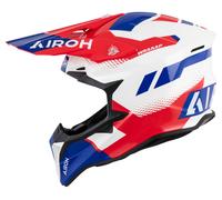 Airoh Wraaap Vision Motocross Helmet unisex Blue/Red, XL