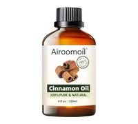 Airoomoil Huile Essentielle de Cannelle Bio 100% - Diffusion, Soin Visage, Massage, Fabrication de Savon, Aromathérapie Naturelle - 120ml