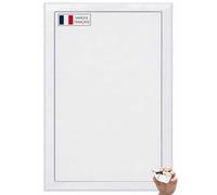 AIROPE - Inspection Door 300X600 mm White Steel, Pressure Closure with Lock, for Ceiling and Wall, Left/Right Side Opening, Water Meter Access Panel, Bathroom, Pipes