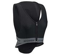 Airowear Shadow Adult Back Protector - Black - Unisex - Fully flexible for unrestricted movement Back Length - Short, Size - XS