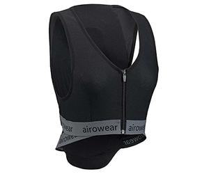Airowear Shadow Adult Back Protector - Black - Unisex - Fully flexible for unrestricted movement Back Length - Regular, Size - S