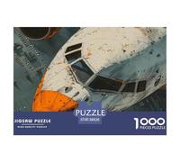 Airplane 1000 Piece Jigsaw Sky Plane Puzzles for Adults And Kids Age 12 Years Up Challenging & Brainteasing Puzzle Game for The Whole for Women Gifts for Men38x26cm/1000pcs