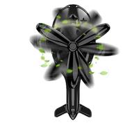 Airplane Air Freshener for Car, Airplane Car Air Freshener, Air Outlet Vent Freshener, Rotating Propeller Diffuser Clip, Innovative Air Freshener Car Perfume Vent Clip Ornament
