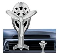 Airplane Air Freshener for Car - Helicopter Air Outlet Rotating Propeller Diffuser Clip | Innovative Freshener Car Perfume Vent Clip Ornament for Truck SUV