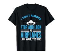 Airplane Airline Pilot Plane Lover Aviation Aircraft Aviator T-Shirt