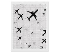 Airplane Airlines Adults Diamond 5D Painting Kit Square Drill DIY Art Craft Wall Decor